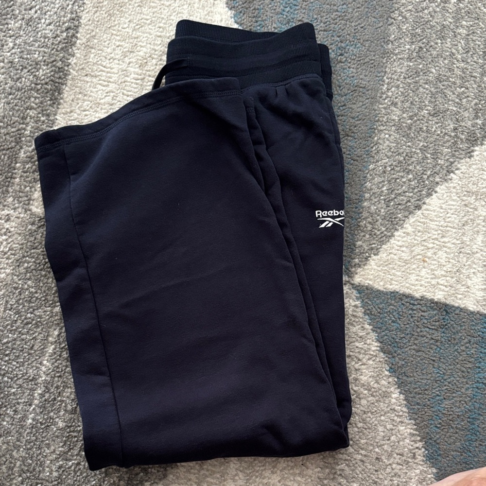 Reebok Navy Sweatpants